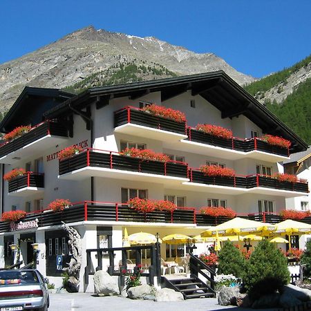 Hotel Restaurant Mattmarkblick ساس-الماغيل المظهر الخارجي الصورة