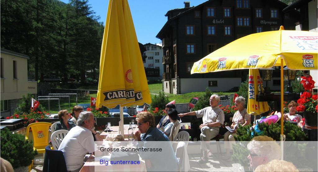Hotel Restaurant Mattmarkblick ساس-الماغيل المظهر الخارجي الصورة